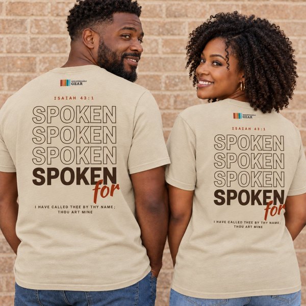 Spoken For Tee Sand back