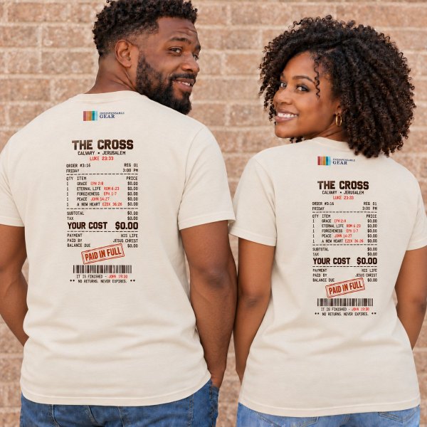 Paid in Full Tee Natural back