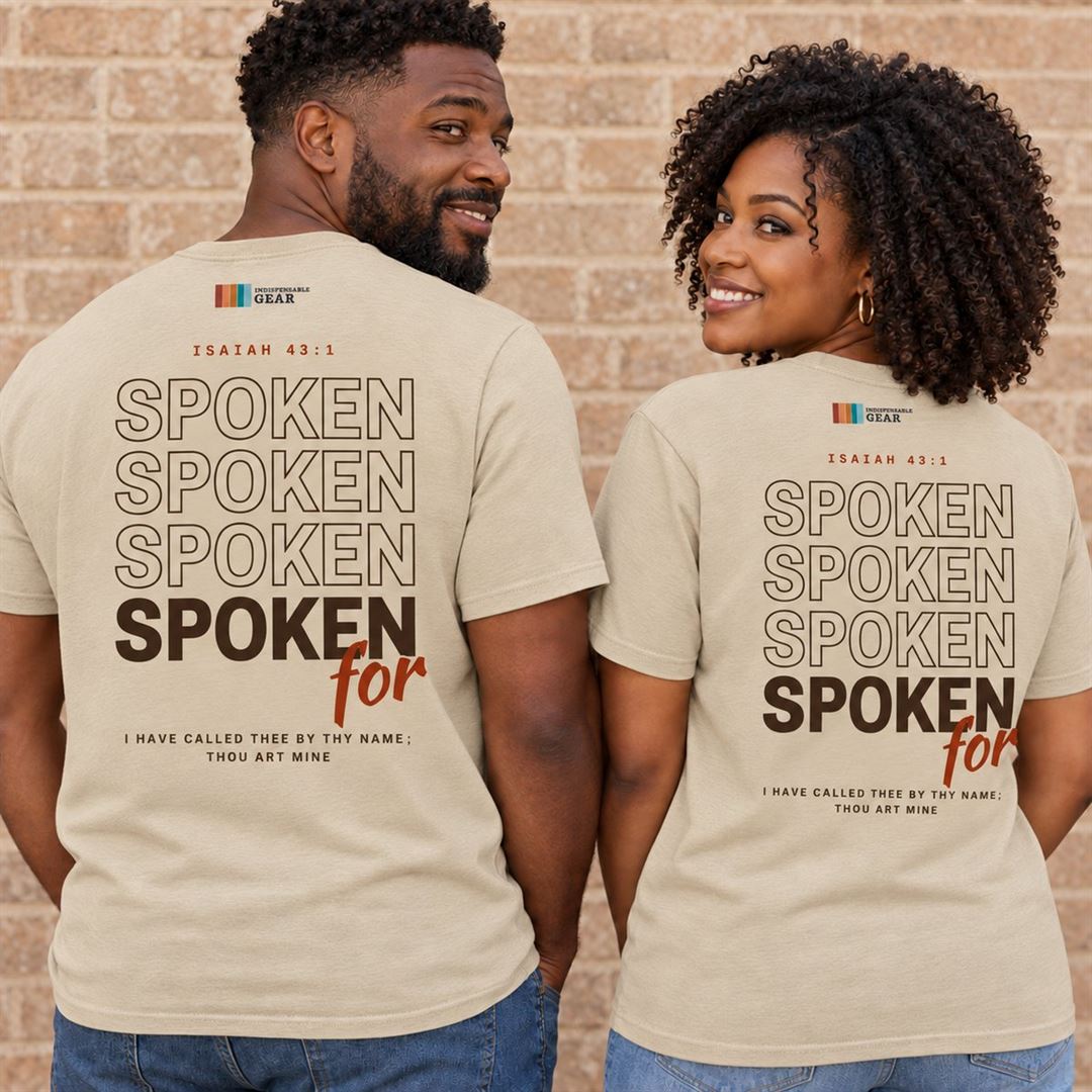 Spoken For Tee Sand back