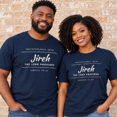 Jireh Crest Tee Navy