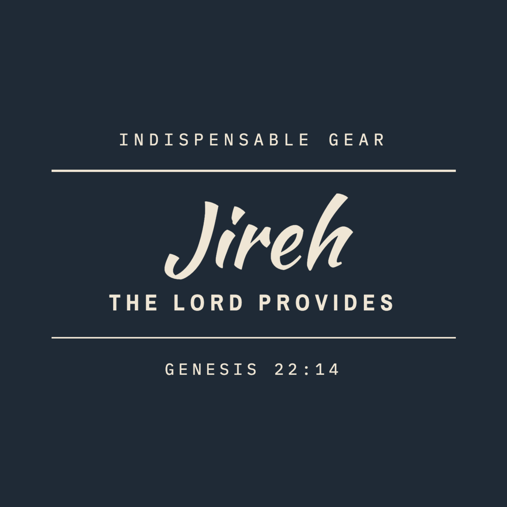 Jireh Crest design